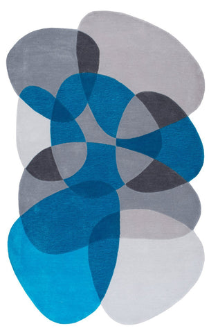 nuLOOM Rugs - Hand Tufted Karima - Blue