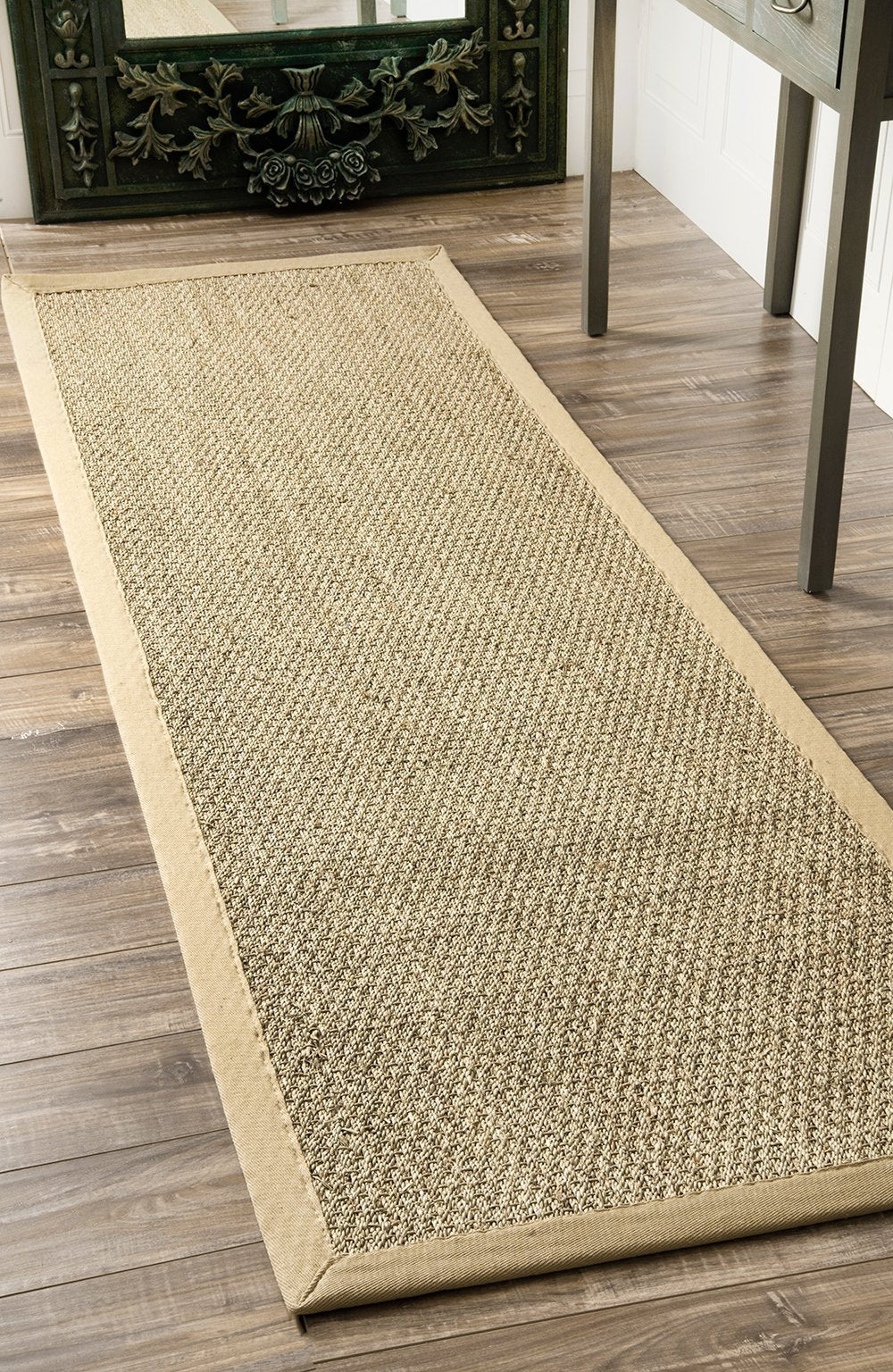 Nuloom Rugs - Elijah Seagrass With Border - Beige