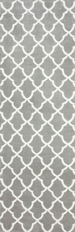 Alfombras nuLOOM - Enrejado de espuma viscoelástica Gustav - Gris