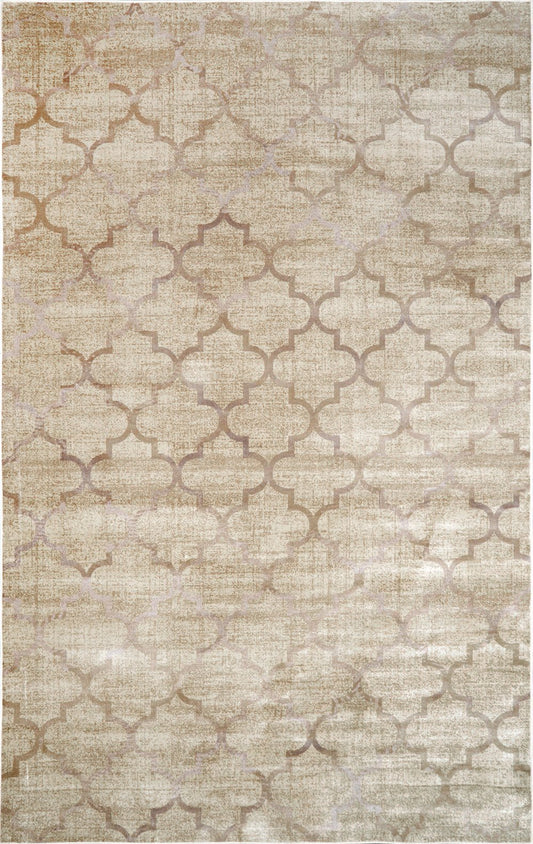 Nuloom Rugs - Machine Made Trellis Sonya - Ivory