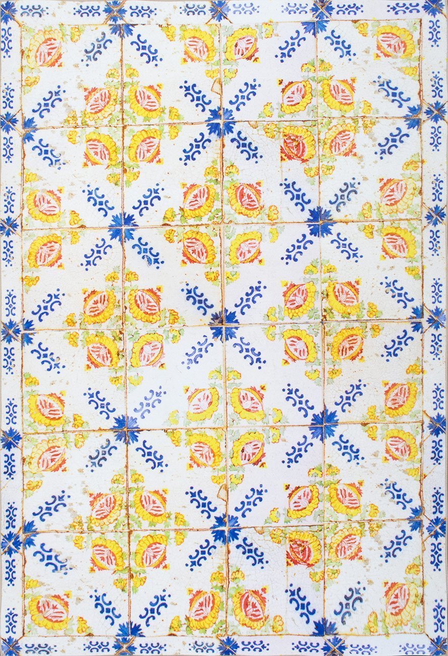 Alfombras nuLOOM - Azulejos Waggoner - Amarillo