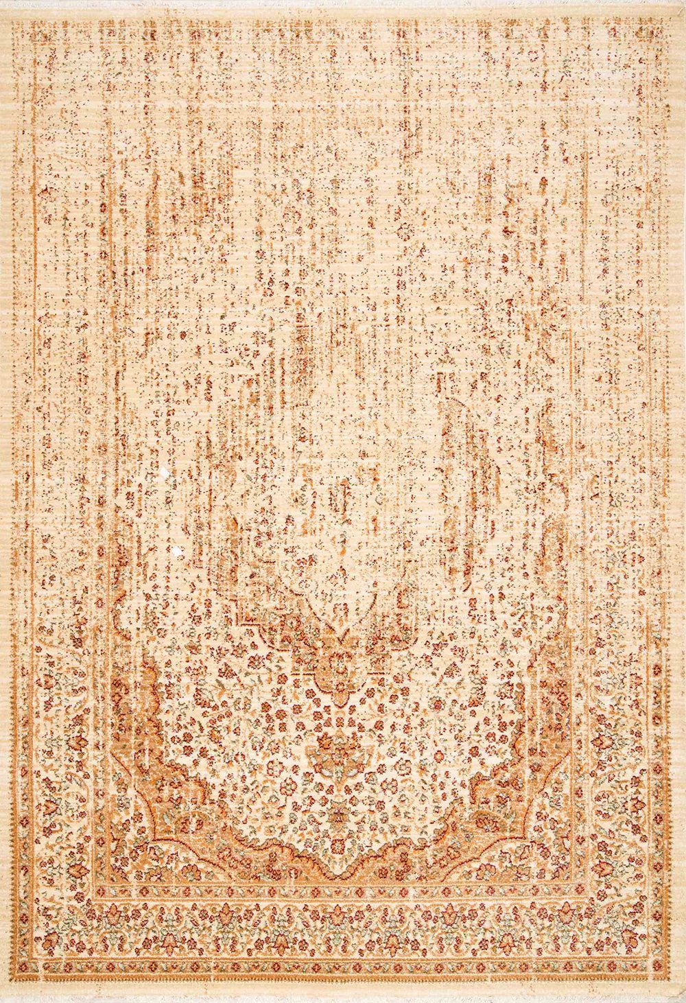 Nuloom Rugs - Persian Distressed Roxana - Red