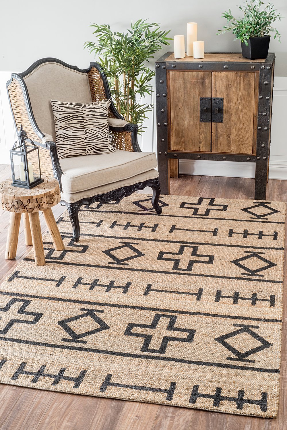 Nuloom Rugs - Hand Loomed Barry - Natural