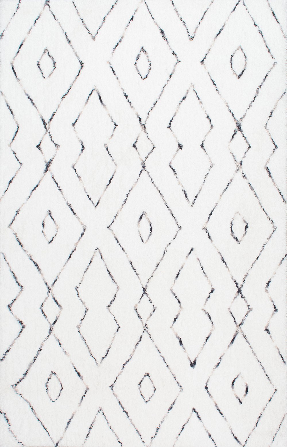 Nuloom Rugs - Hand Tufted Beaulah Shaggy - White