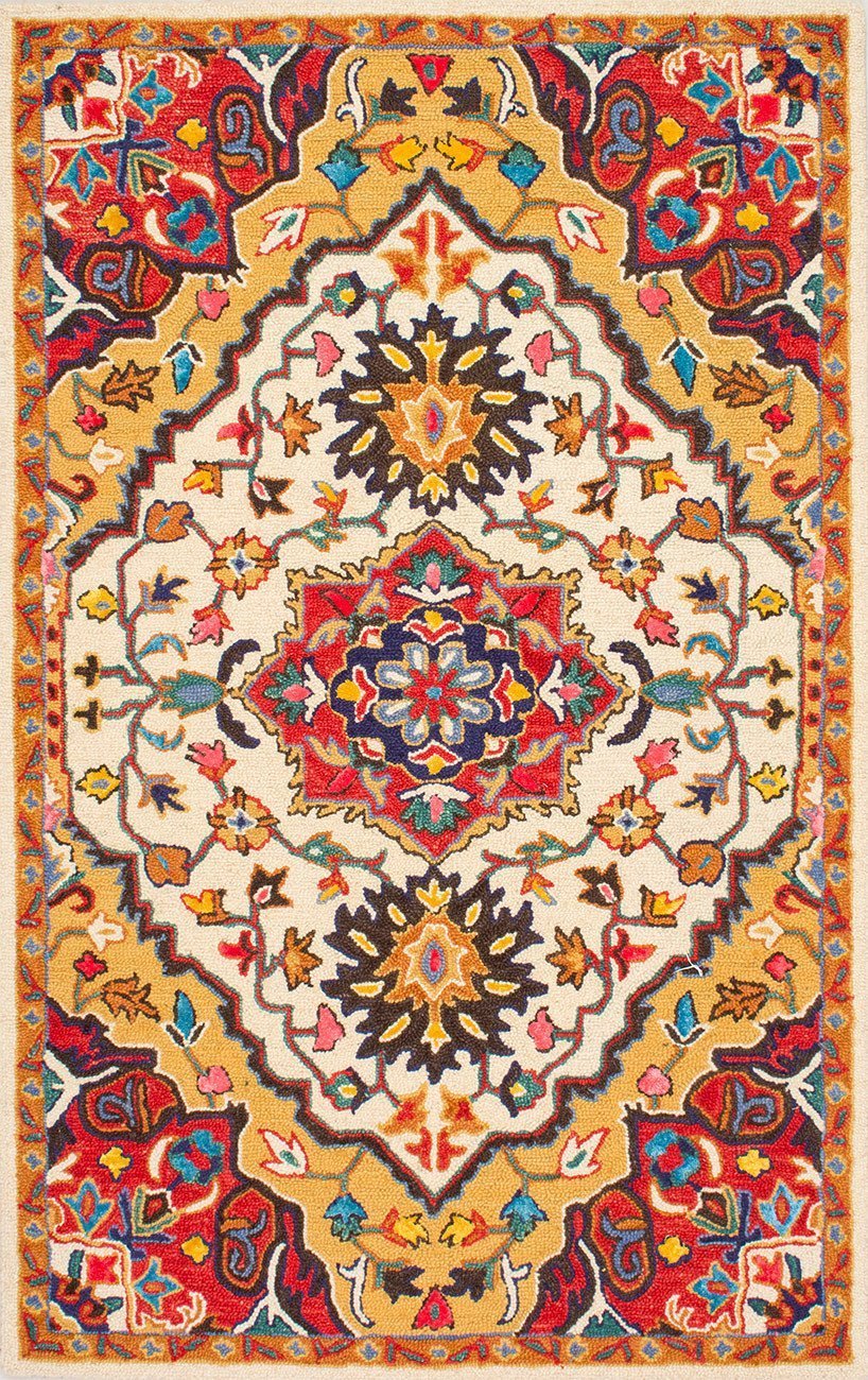 nuLOOM Rugs - Hand Tufted Arline - Red