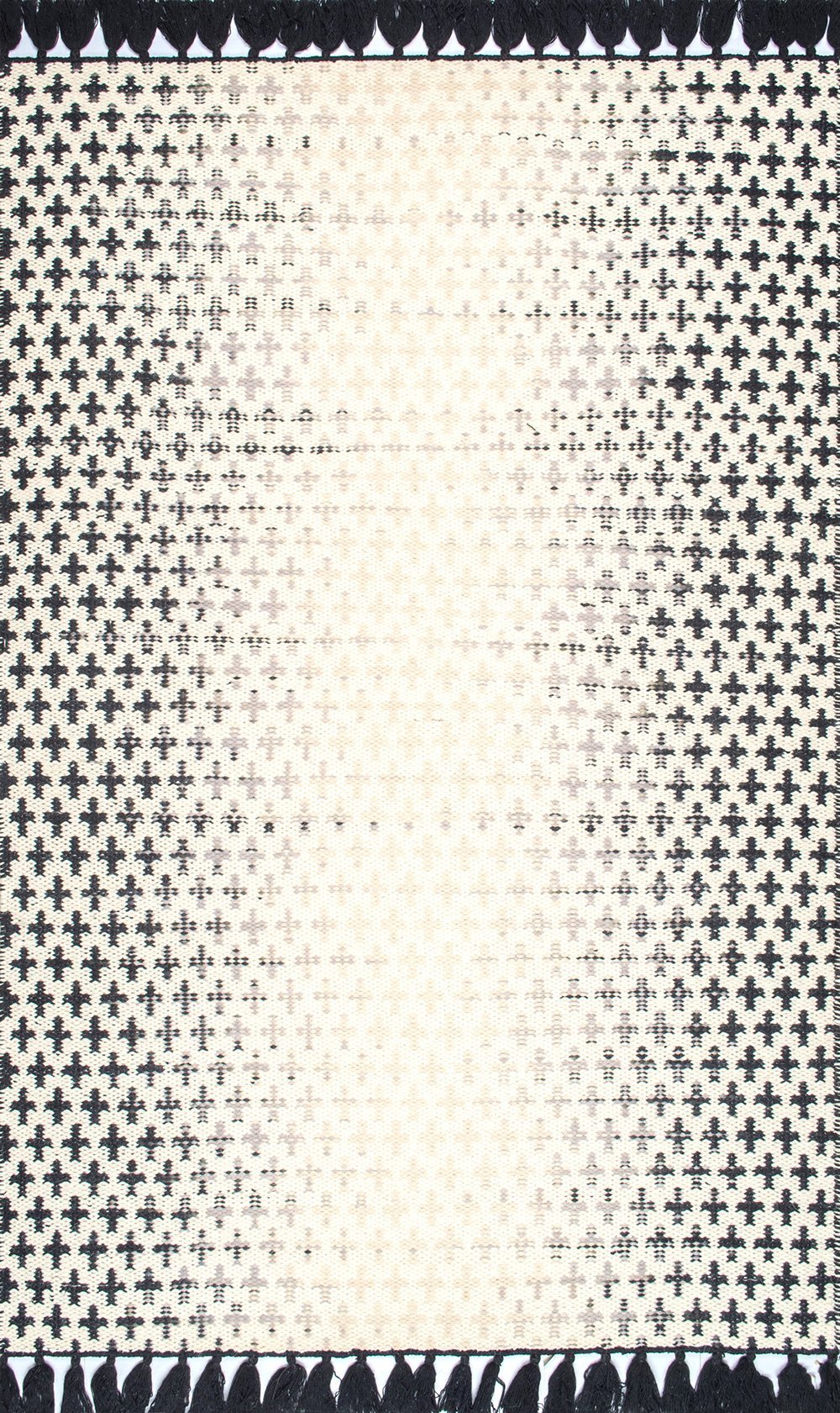 Nuloom Rugs - Renna Reversible Tassel - Ivory