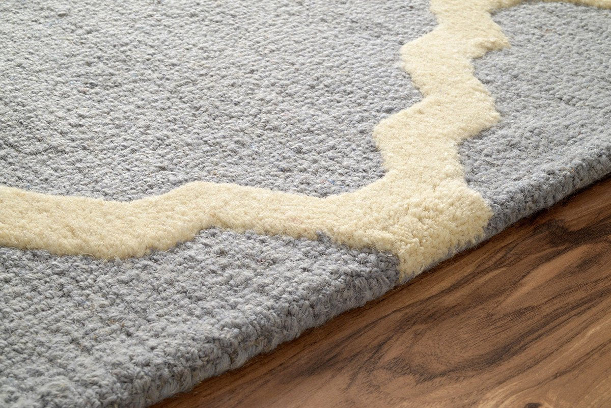 nuLOOM Rugs - Hand Hooked Marrakech Trellis - Spa Blue