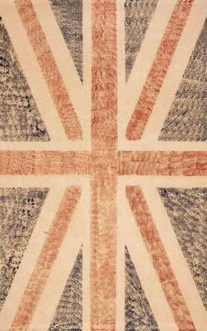 Alfombras nuLOOM - Yute británico tejido a máquina - Azul
