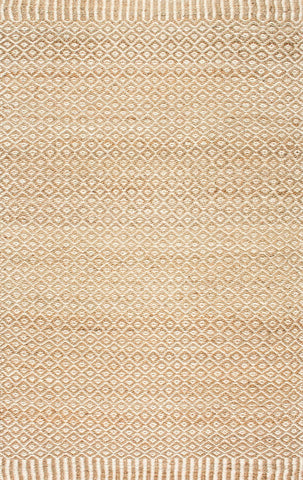 nuLOOM Rugs - Hand Woven Louise Trellis - Natural