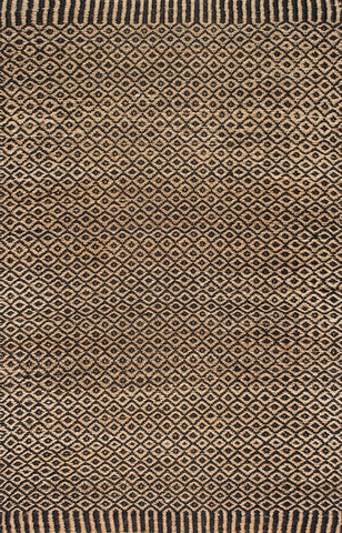 nuLOOM Rugs - Hand Woven Louise Trellis - Black