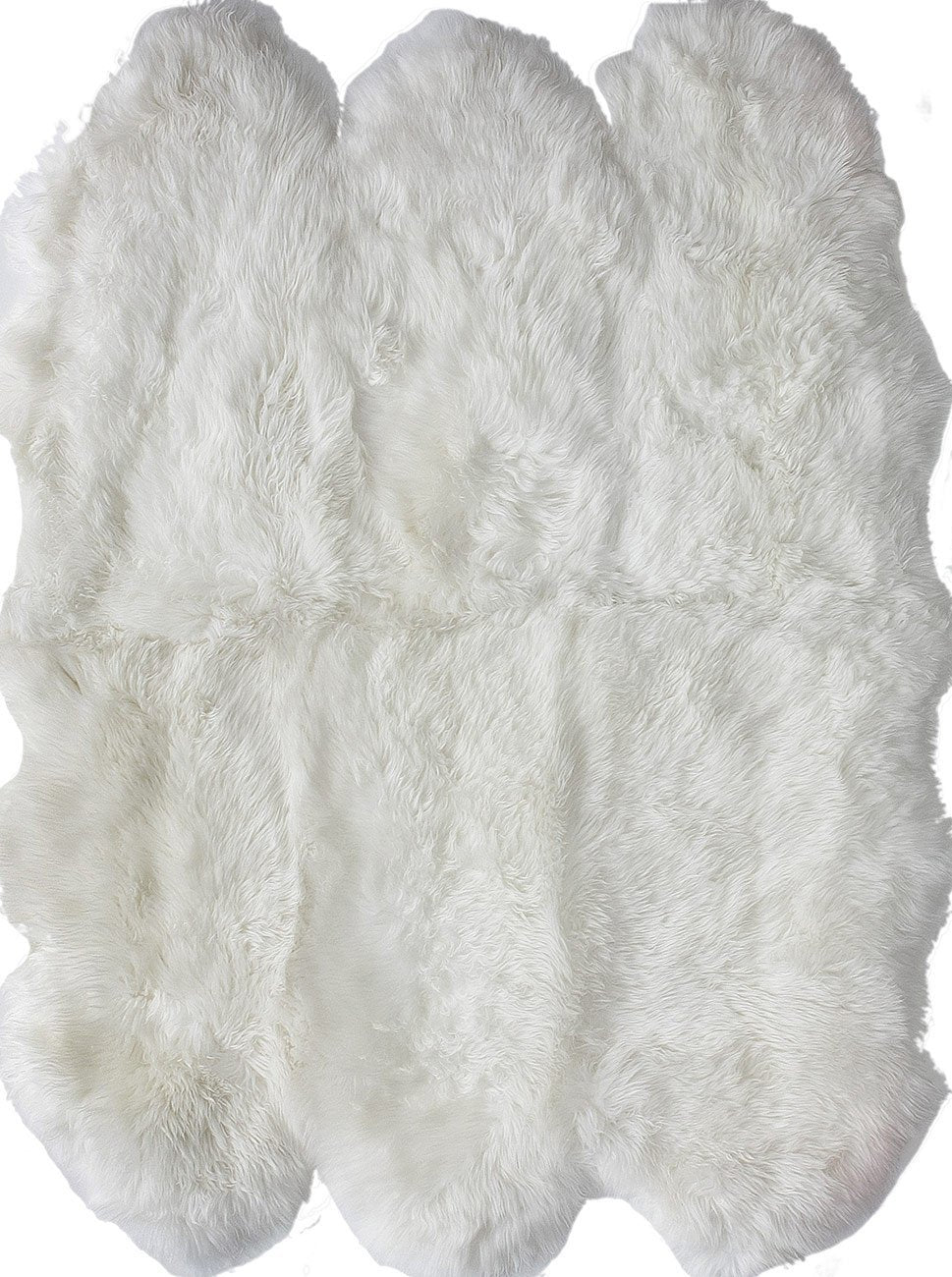 nuLOOM Rugs - Hand Made Sexto Luxe Sheepskin - Natural