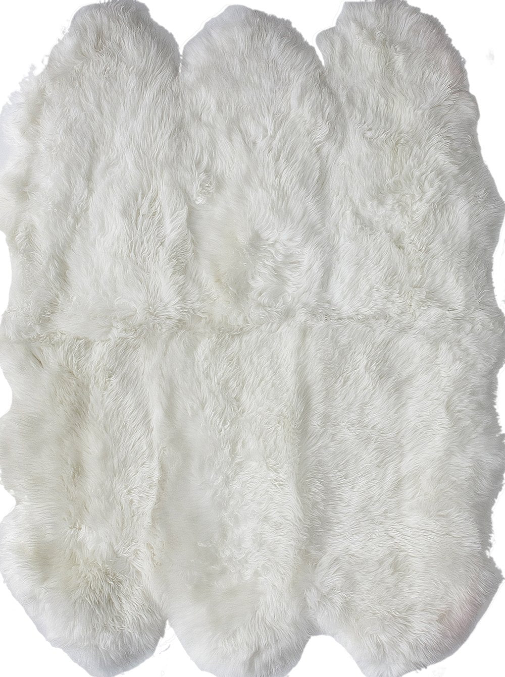 Nuloom Rugs - Hand Made Sexto Luxe Sheepskin - Natural