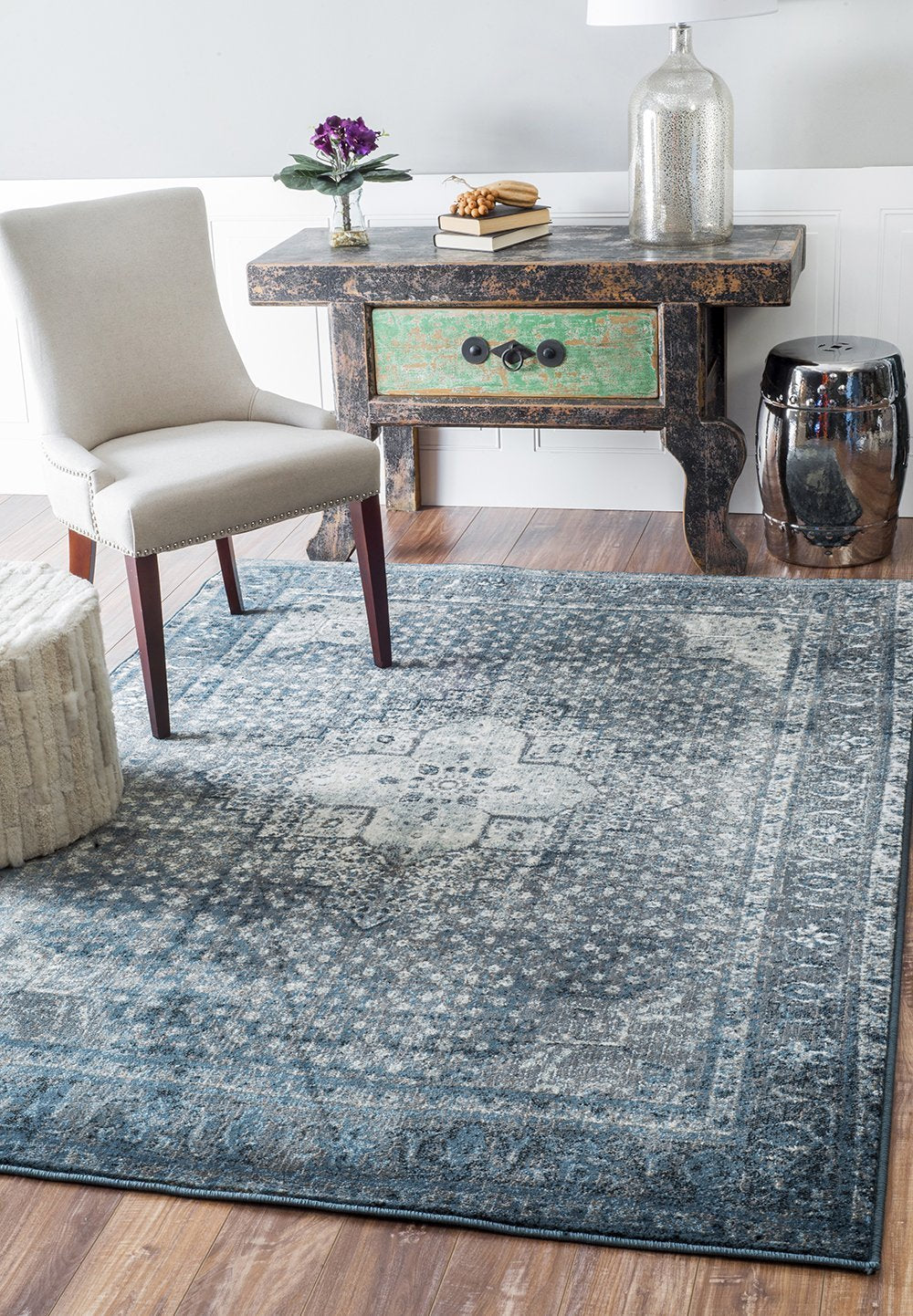 Nuloom Rugs - Vintage Kellum - Blue