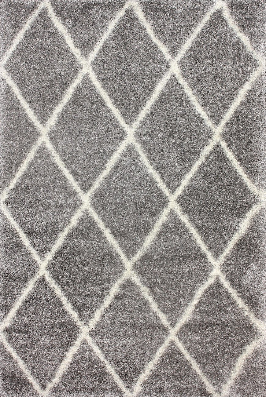 nuLOOM Rugs - Machine Made Diamond Shag - Ash