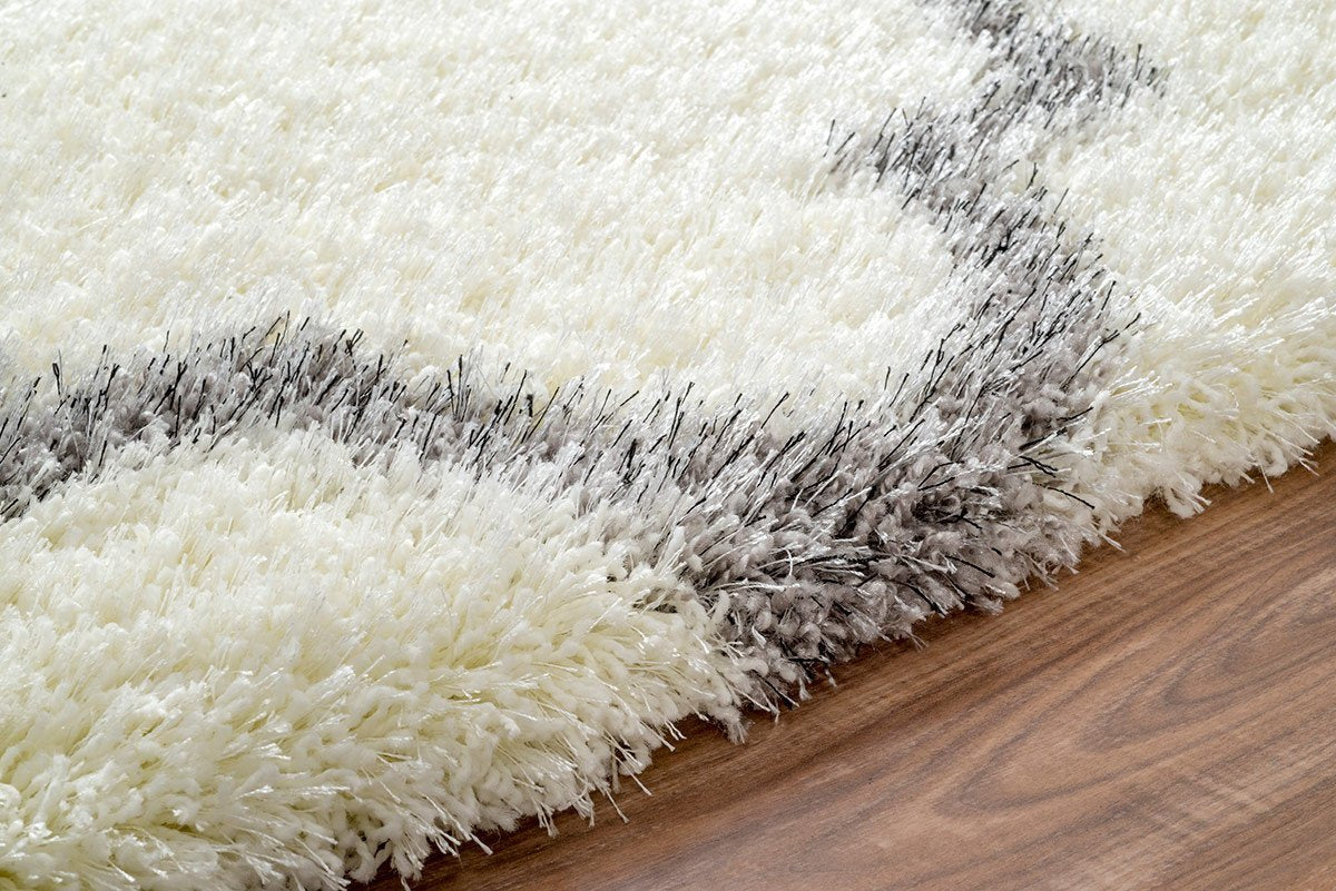 Alfombras nuLOOM - Luna Trellis Shag - Marfil