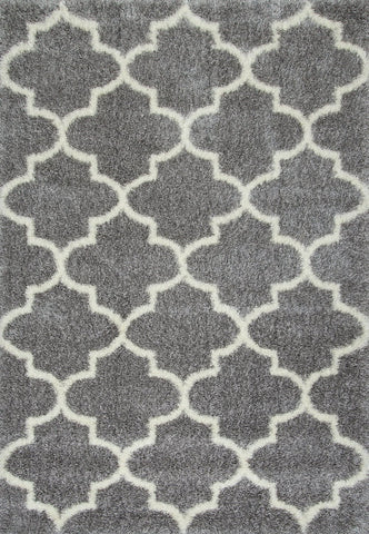 Alfombras nuLOOM - Luna Trellis Shag - Gris