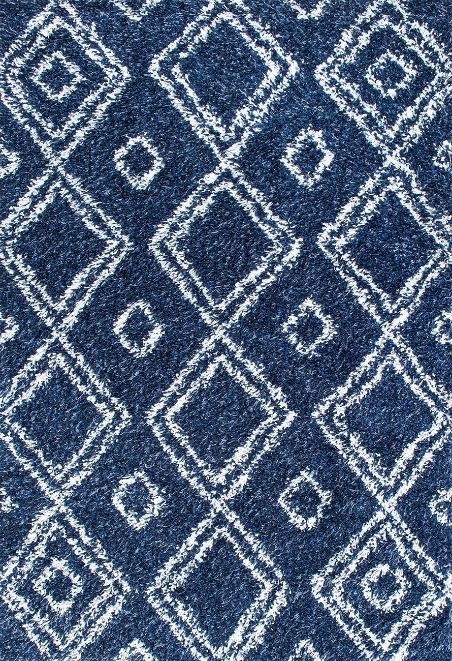 nuLOOM Rugs - Iola Easy Shag - Blue