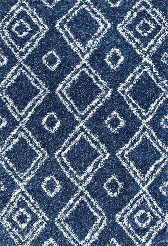 nuLOOM Rugs - Iola Easy Shag - Blue