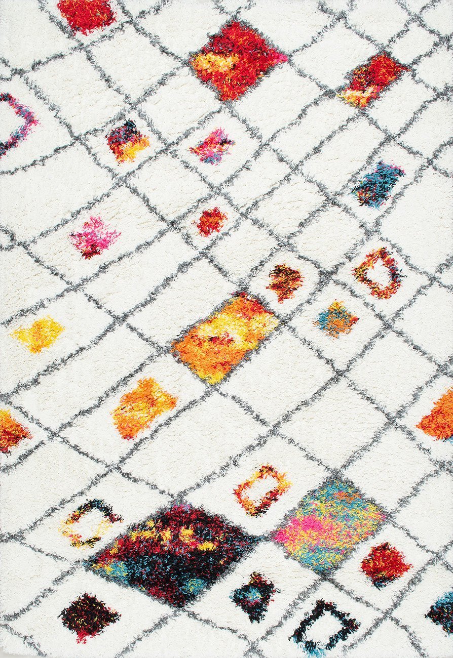 Alfombras nuLOOM - Margaretta Shaggy - Multicolor