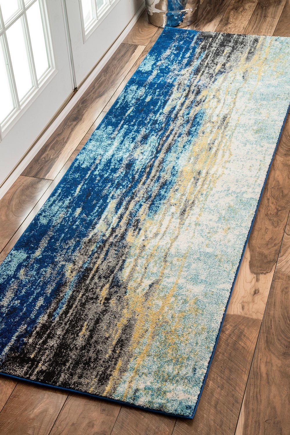 Alfombras nuLOOM - Alfombra Katharina - Azul