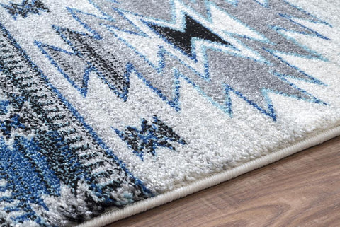 Alfombras nuLOOM - Navajo - Aqua