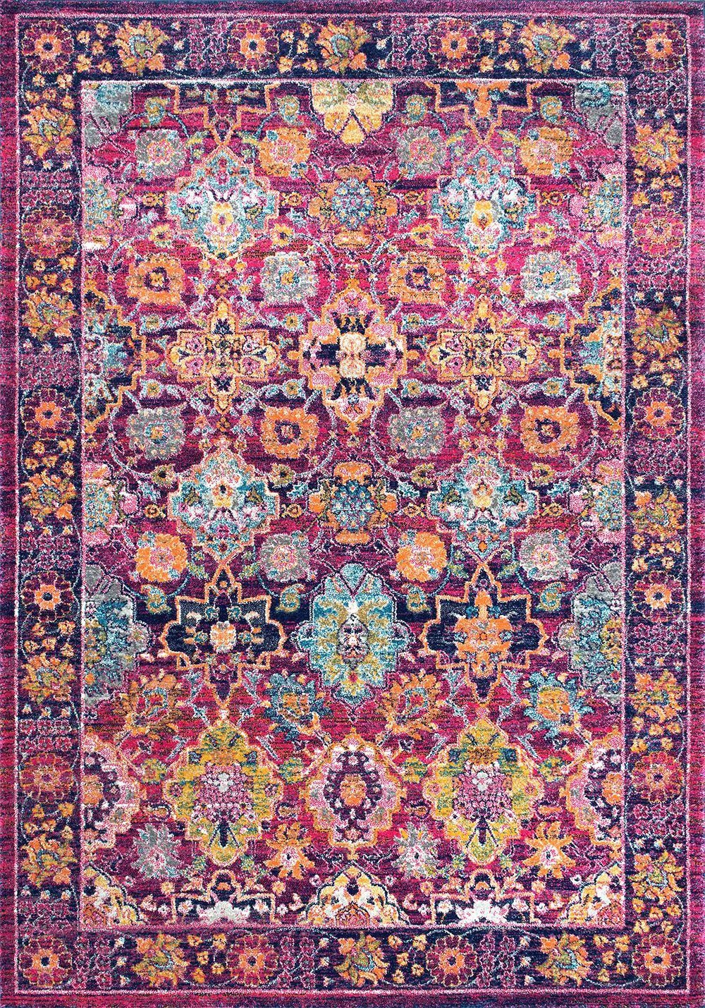 Nuloom Rugs - Persian Leilani - Fuchsia