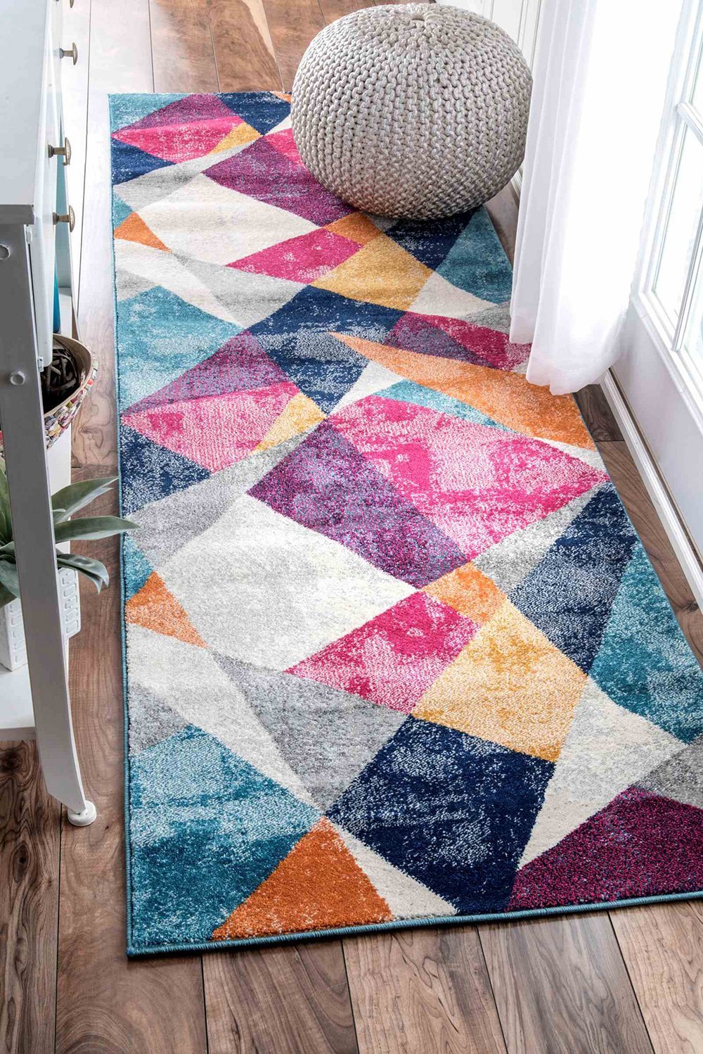 nuLOOM Rugs - Abstract Mosaic Anya - Multi