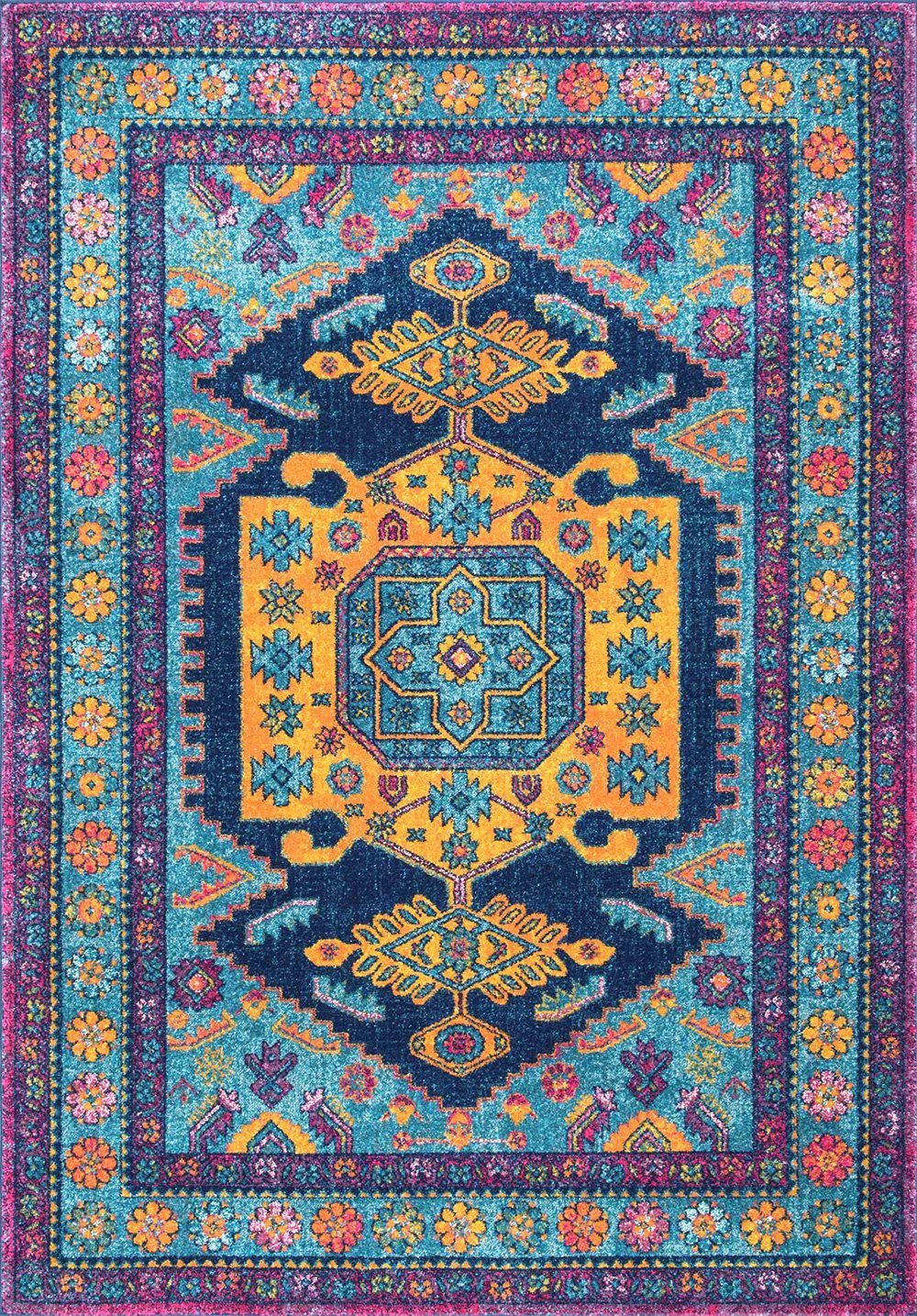 Nuloom Rugs - Persian Floral Delena - Multi