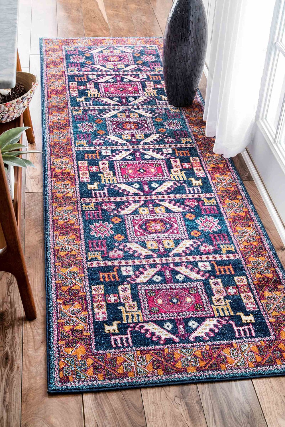 Alfombras nuLOOM - Tribal Marisela - Azul marino
