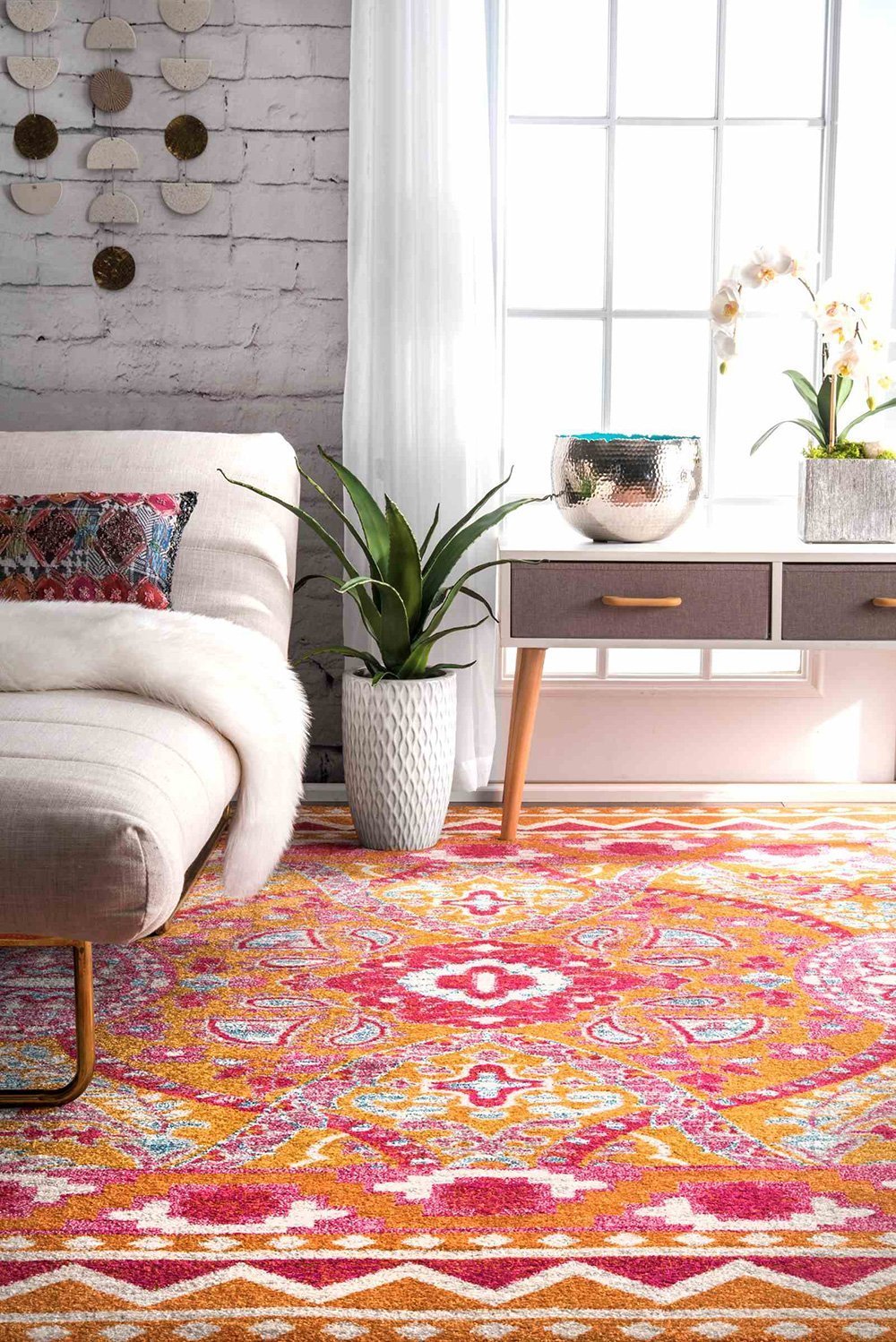 Nuloom Rugs - Tiera Suzani - Multi