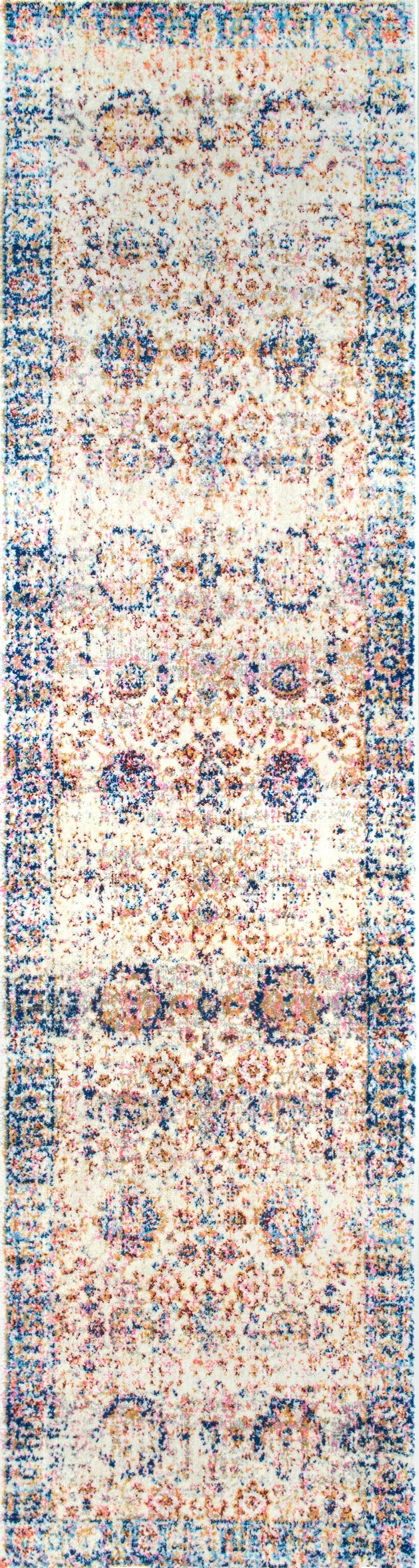 Alfombras nuLOOM - Aretha persa vintage - Marfil