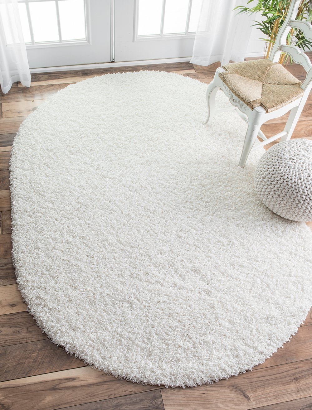 Nuloom Rugs - Machine Made Shag - White