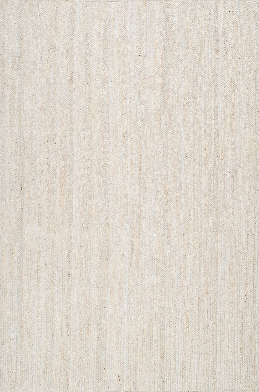 Nuloom Rugs - Hand Woven Rigo Jute Rug - White