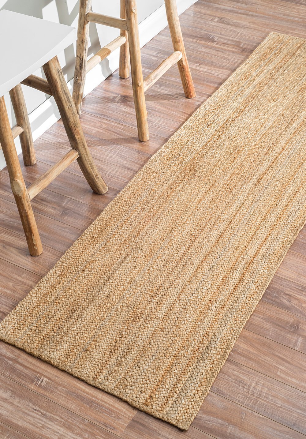 Nuloom Rugs - Hand Woven Rigo Jute Rug - Natural