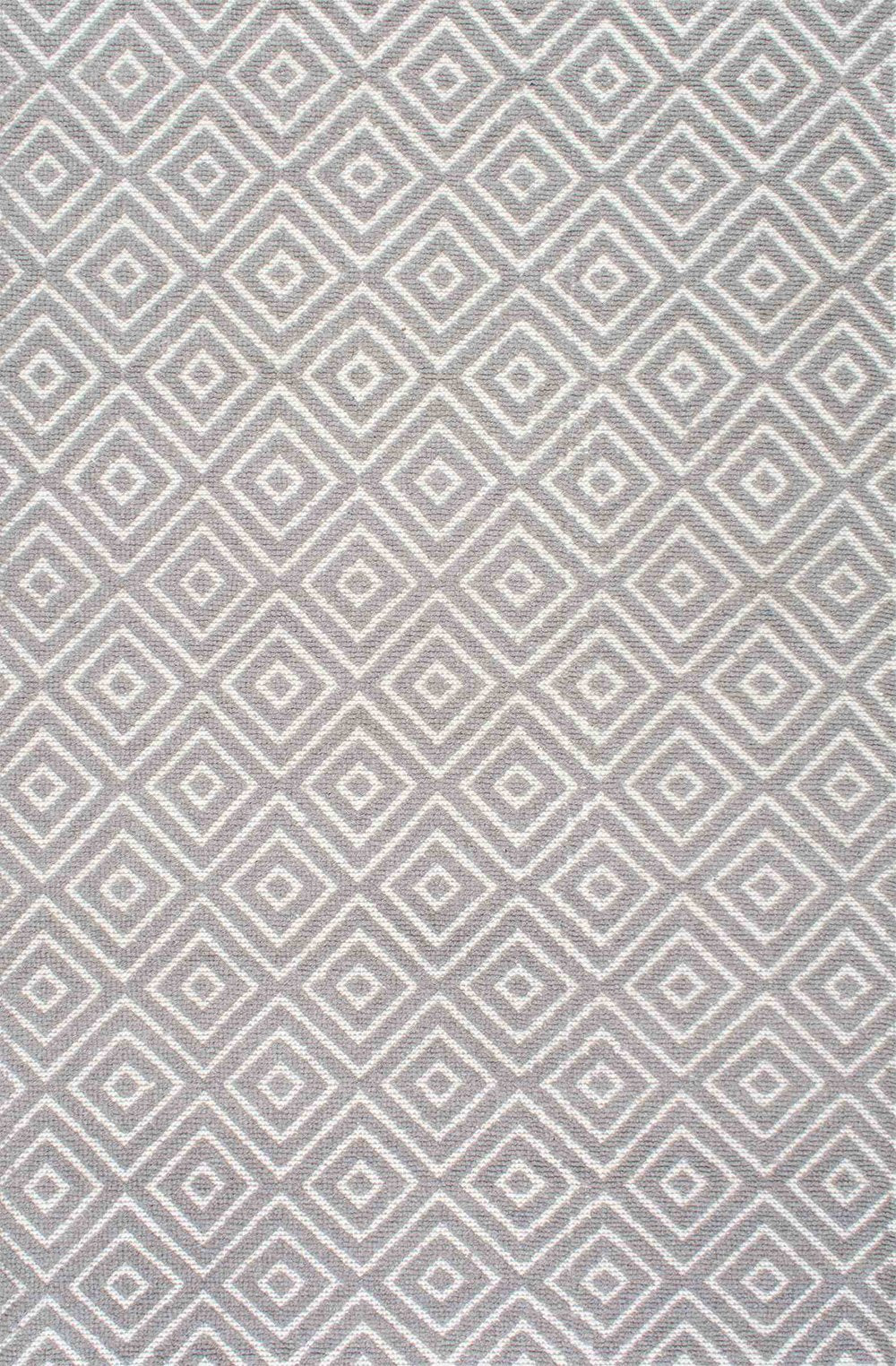 Nuloom Rugs - Hand Tufted Moroccan Trellis Hershel Shaggy - Grey