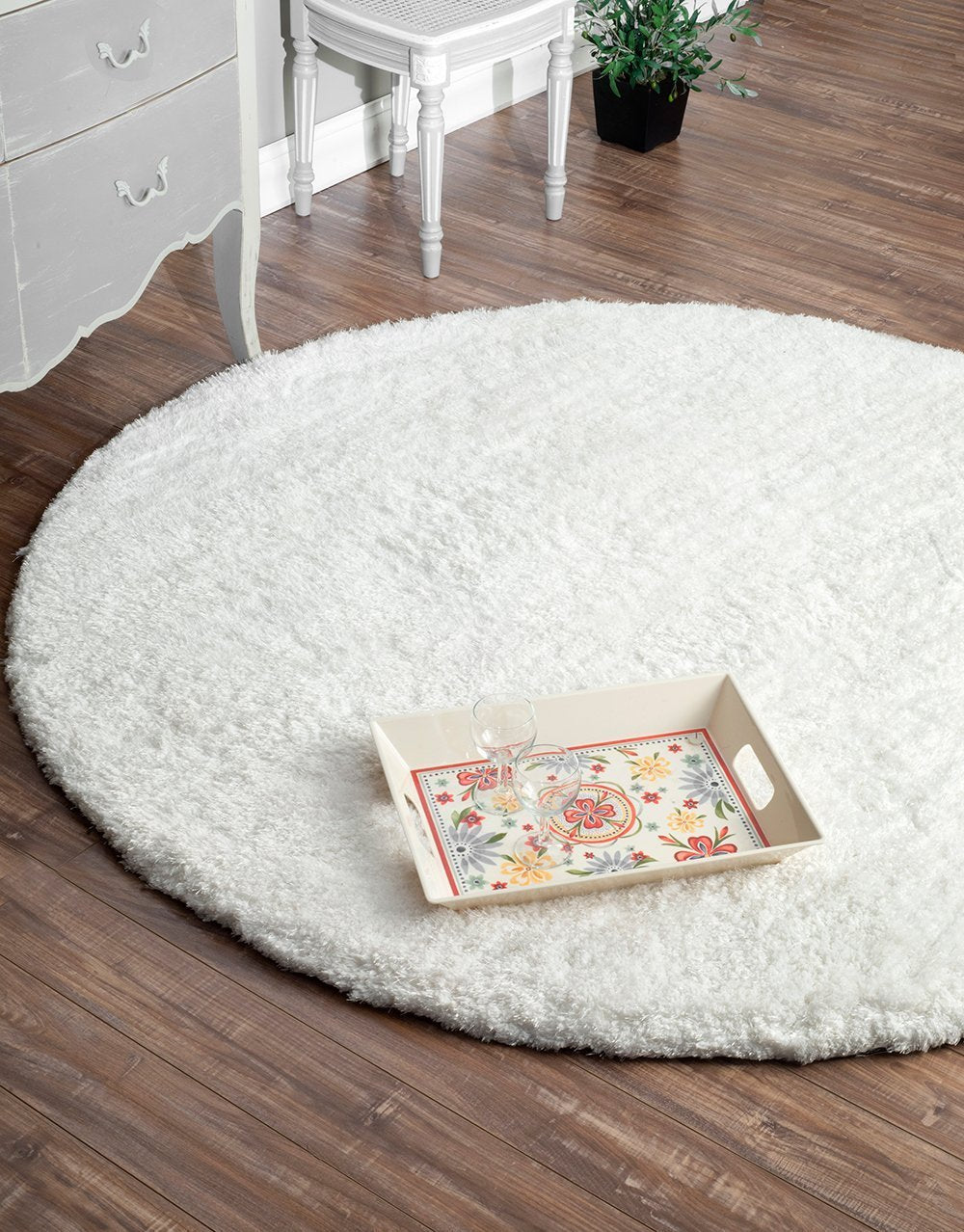 Nuloom Rugs - Hand Tufted Maginifique Shag - Snow