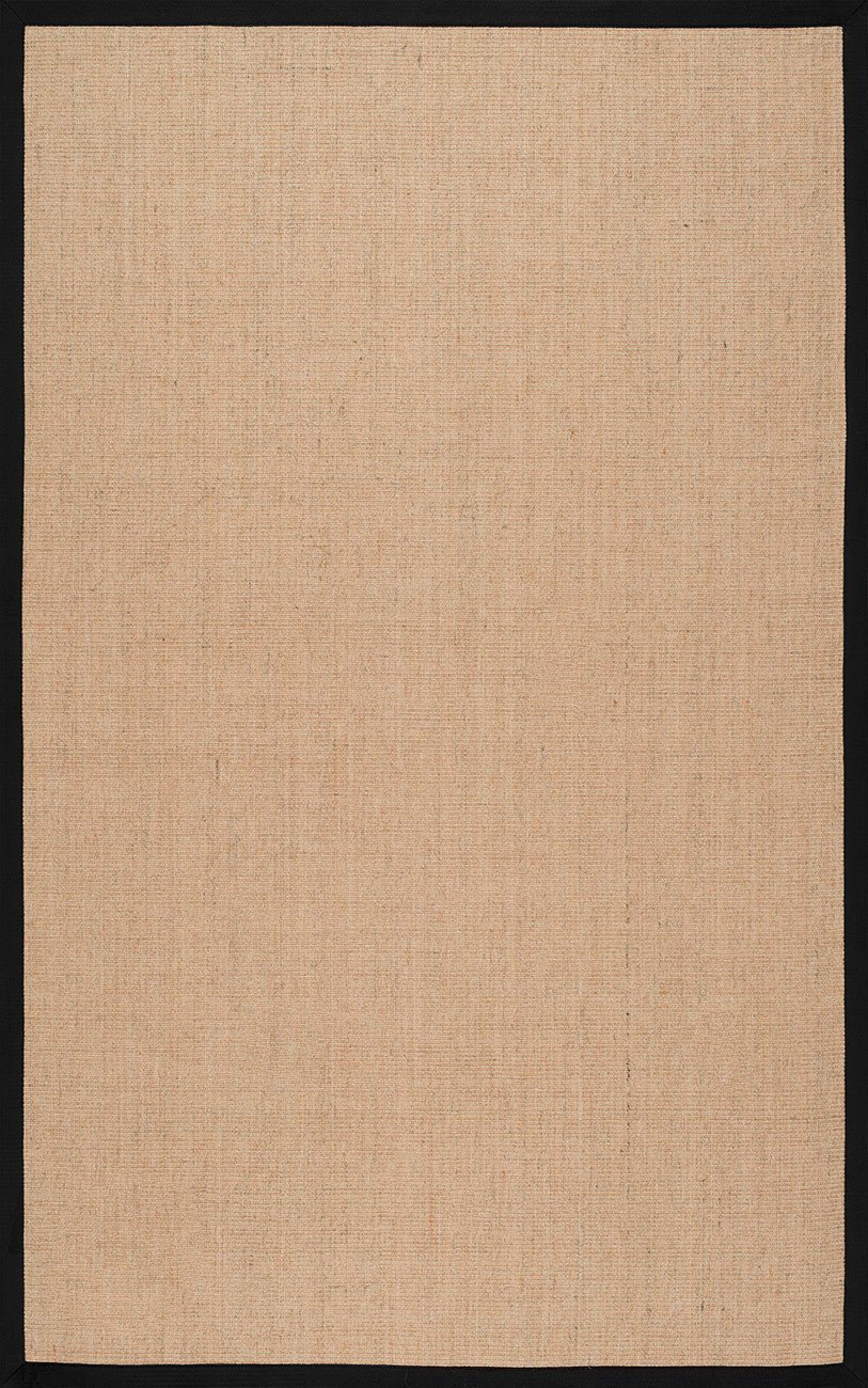 nuLOOM Rugs - Machine Woven Orsay Sisal Rug - Black