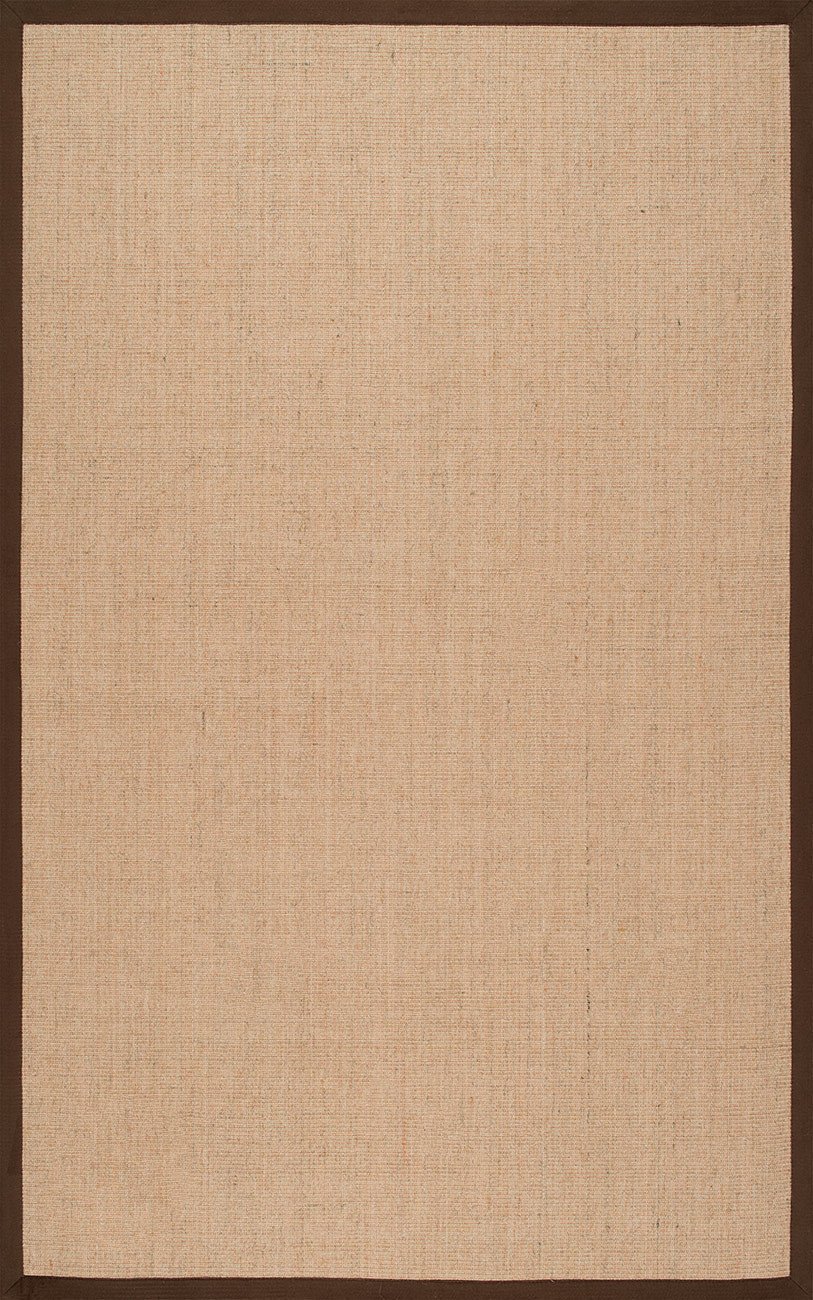NuLOOM Rugs - Alfombra de sisal Orsay tejida a máquina - Marrón