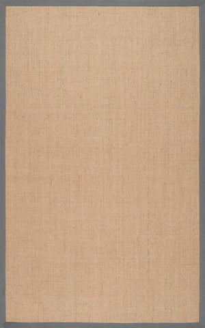 NuLOOM Rugs - Alfombra de sisal Orsay tejida a máquina - Gris claro
