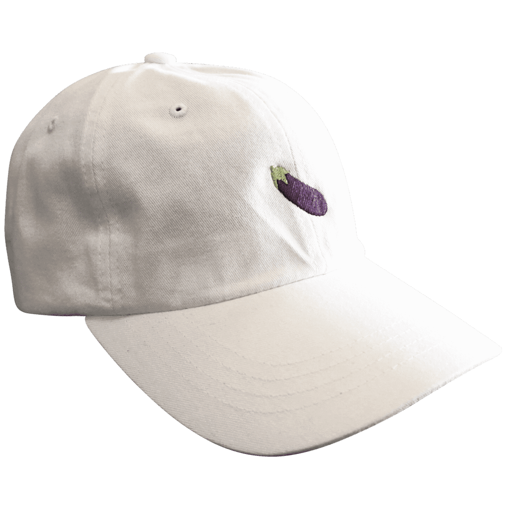 DAD HAT EGGPLANT