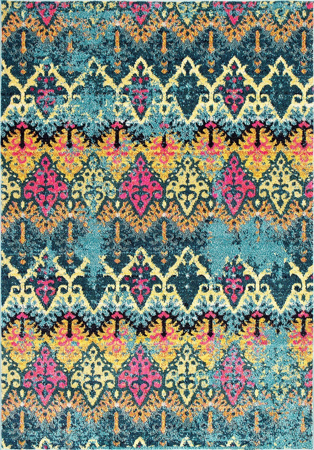 Nuloom Rugs - Ikat Evelina  - Multi