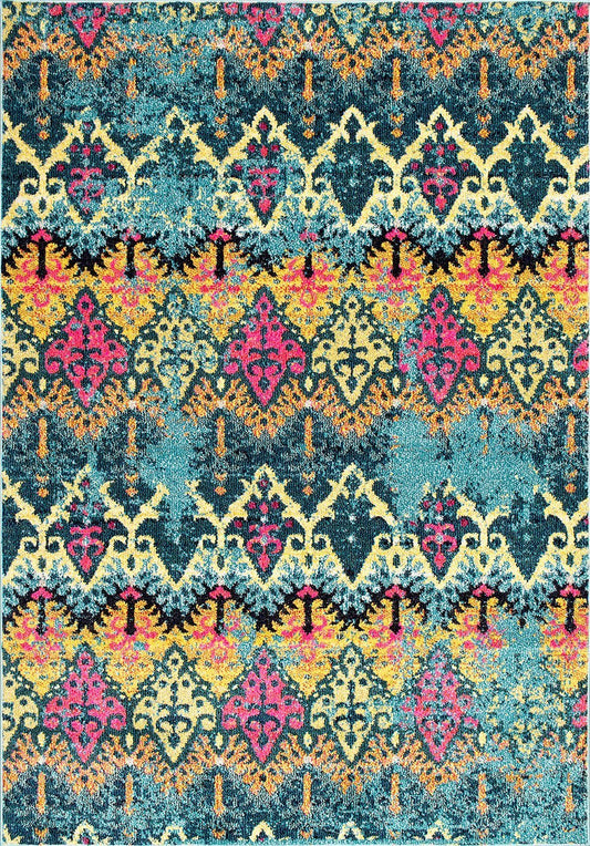 Nuloom Rugs - Ikat Evelina  - Multi