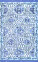 nuLOOM Rugs - Flatweave Tassel Cotton Tanisha - Purple