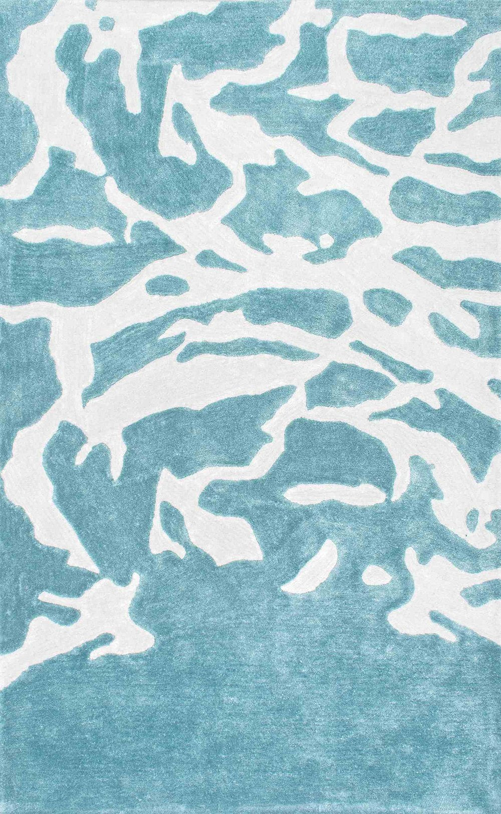 Nuloom Rugs - Abstract Dorcas - Aqua Green