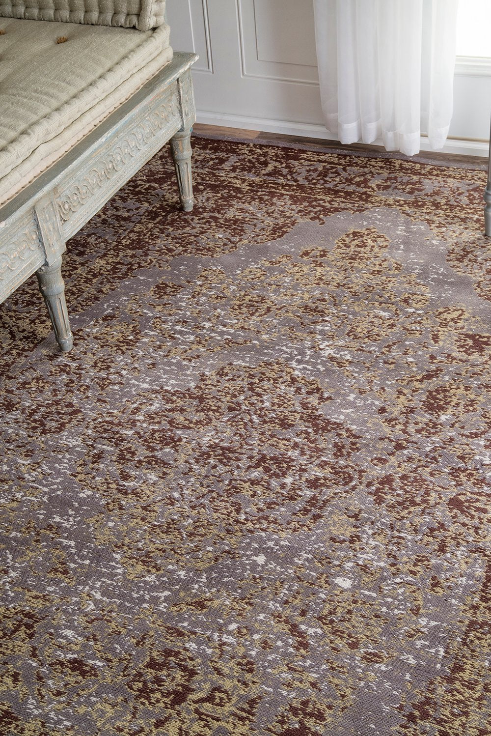 Nuloom Rugs - Vintage Renay Floral - Taupe