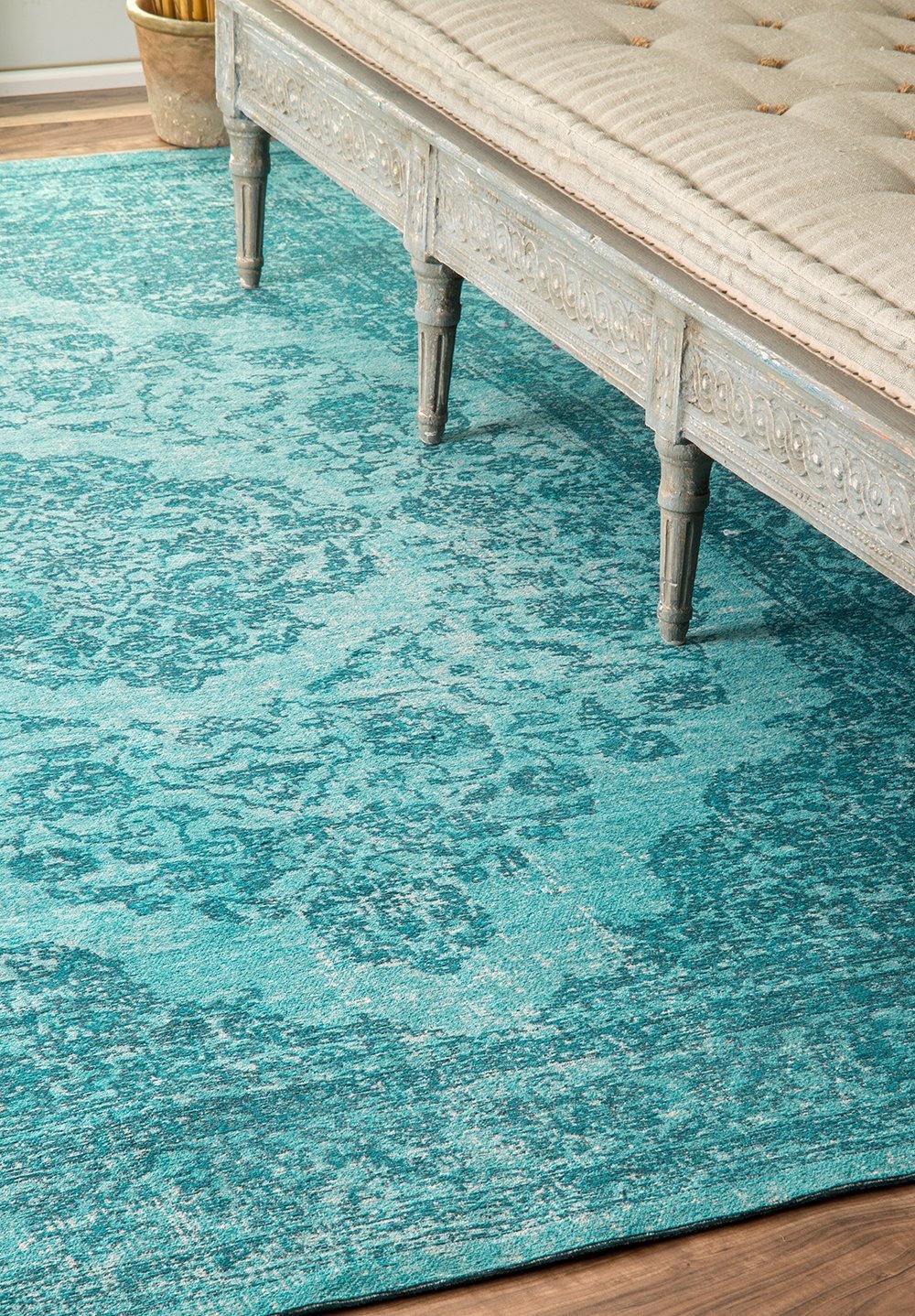 Nuloom Rugs - Vintage Renay Floral - Blue