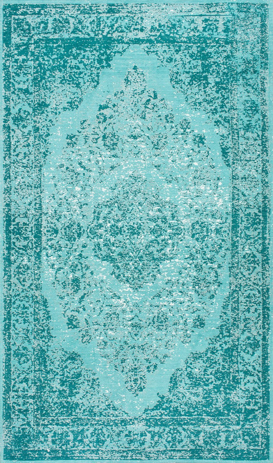 Nuloom Rugs - Vintage Renay Floral - Blue