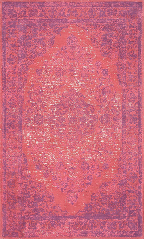Alfombras nuLOOM - Vintage Renay Floral - Rojo