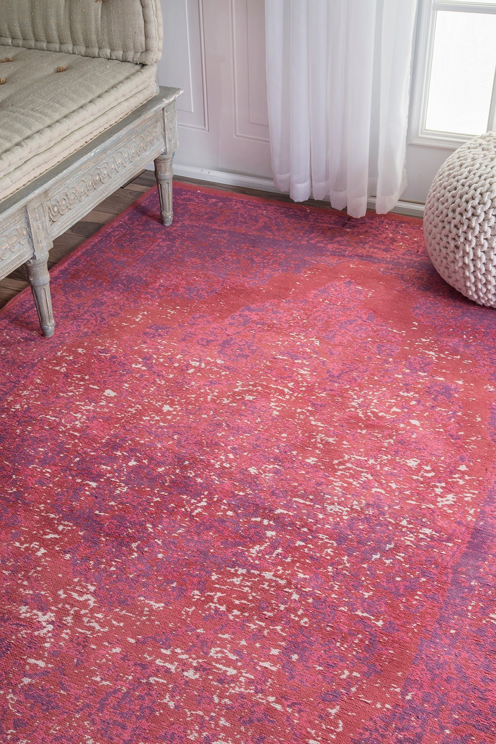 Nuloom Rugs - Vintage Renay Floral - Red