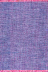 nuLOOM Rugs - Flatweave Tassel Cotton Solid Elke - Purple